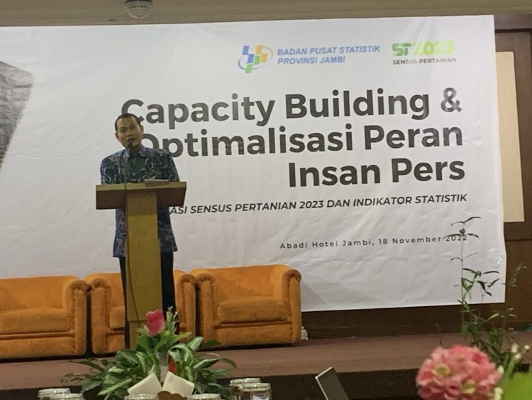 Kepala BPS Provinsi Jambi, Agus Sudibyo./ PORWEBINDO