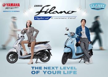 Yamaha Grand Filano Hybrid-Connected. Foto: Didit Yamaha Jambi