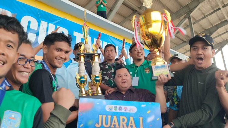 Merangin Juara Gubernur Cup 2023. Foto: Riky Serampas