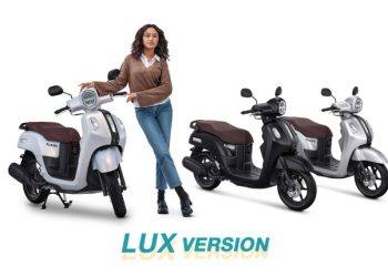Tampilan baru Yamaha Fazzio Hybrid-Connected. Foto: Didit Yamaha