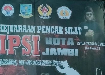 Kejuaraan Pencak Silat Piala Bergilir Ketua Umum IPSI Kota Jambi, 16-20 Maret 2023. Foto: Alan