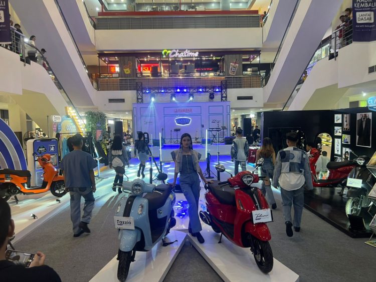 Event Classy Motor Show 2023 di Mall WTC Jambi, Minggu (19/3). Foto: Didit Yamaha