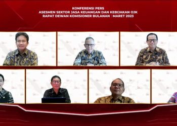 Rapat Dewan Komisioner Bulanan Otoritas Jasa Keuangan. Foto: Humas OJK