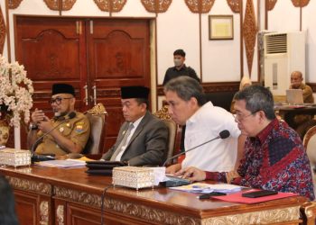 Rapat Persiapan Kenduri Swarnabhumi Provinsi Jambi Tahun 2023, Senin (10/4). Foto: Dok Kominfo Prov Jambi