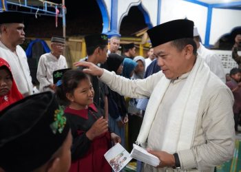 Gubernur Jambi, Al Haris Safari Ramadhan 1444 H di Desa Rawa Jaya, Kecamatan Tabir Selatan, Merangin, Sabtu (8/4). Foto: Dok Kominfo Prov Jambi