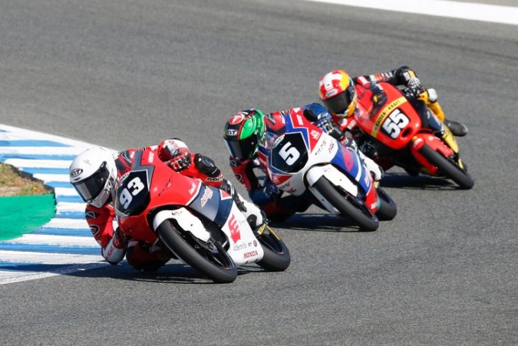 Pebalap Astra Honda Racing Team (AHRT) Fadillah Arbi Aditama #93. Foto: Ajeng