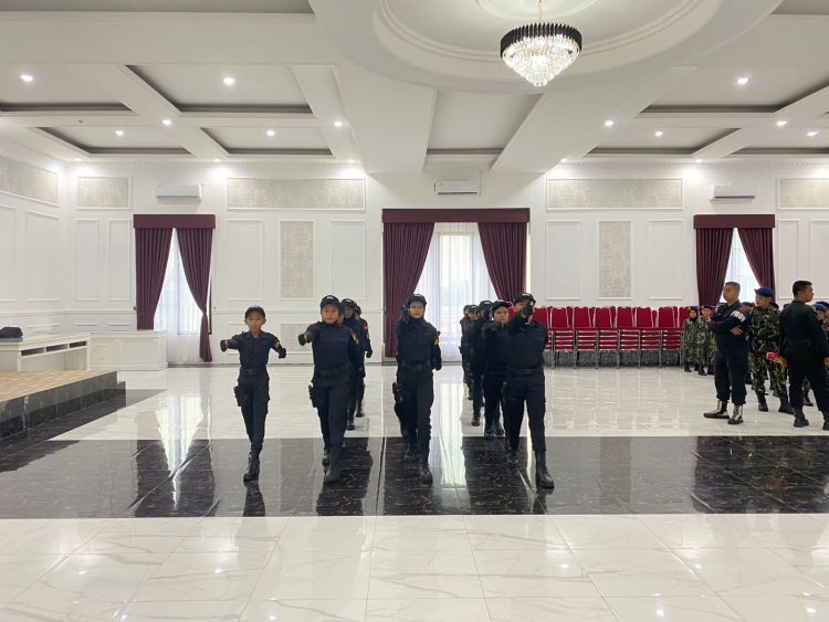 Polisi Cilik binaan Detasemen Gegana Satbrimob Polda Jambi. Foto: Porwebindo.com