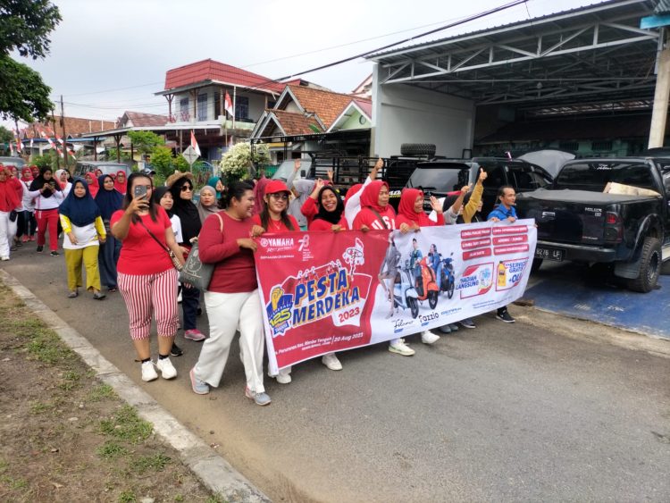 Pesta kemerdekaan Yamaha Jambi sukses digelar 5 Kota se-Provinsi Jambi. Foto: Didit