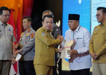 Al Haris Launching Implementasi Sertifikat Elektronik pada 4 Kantor Layanan Pertanahan Daerah