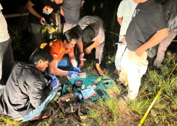 Polres Merangin Dalami Penemuan Korban Yang Diduga Mengalamai Luka Tembak / Foto: ton
