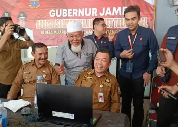 Terima Kasih Warga Hemat ke Al Haris, Kini Sudah Lancar Jaringan Telpon dan Internet
