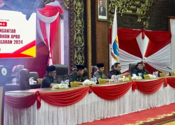 DPRD Provinsi Jambi Terima Nota Pengantar Ranperda Perubahan APBD 2024